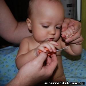 Как подстричь ногти ребенку, если он не хочет